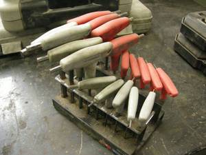 lot 91 image: 18pc T-Handle Hexkey set