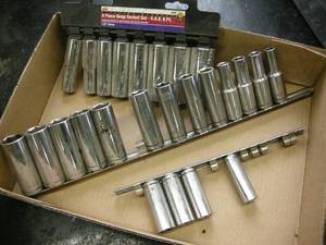 lot 97 image: ACE-Powerbuilt Deepwell Sockets