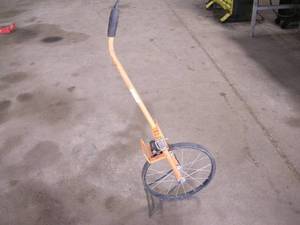 lot 162 image: Metal Professional Measuring Wheel