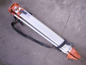 lot 163 image: SECO Laser Level Aluminum Tripod