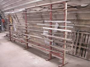 lot 175 image: Iron Storage Rack