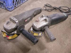 lot 231 image: Porter Cable - Matabo 4-12 Angle Grinders