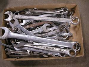 lot 233 image: Misc Combination Wrenches