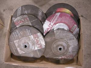 lot 236 image: Group 7 Grinder Wheels