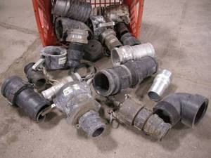 lot 256 image: Group Water Transfer Pump Hose End Fittings
