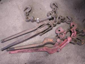 lot 282 image: 4 Load Binders
