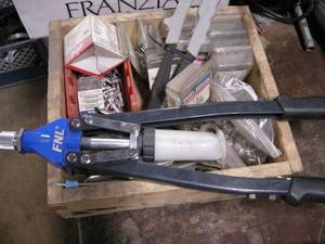 lot 303 image: Riveters and Rivets