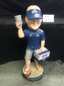 lot 2 image: Corona Beer John Gruden bobblehead -  4 ft tall