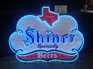 lot 6 image: Shiner Specialty Beer neon - large