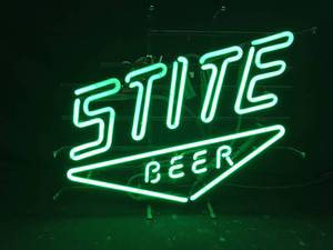 lot 45 image: Stite Beer green neon