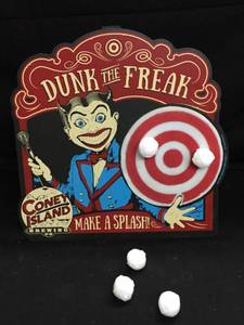 lot 65 image: Coney Island Brewing Co - Dunk the Freak ball game