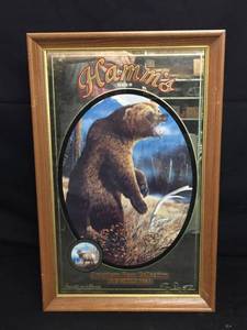 lot 74 image: Hamms American Bear Collection mirror - 1992 Black Bear