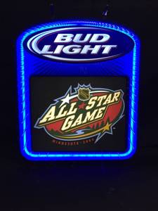 lot 91 image: Bud Light All-Star Game neon and light up