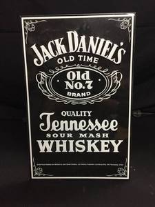 lot 96 image: Jack Daniels tin tacker