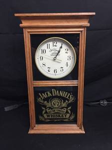 lot 103 image: Jack Daniels shadow box clock