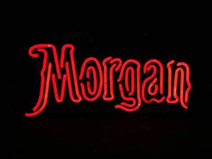 lot 114 image: Morgan neon