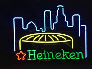 lot 115 image: Heineken Metrodome neon