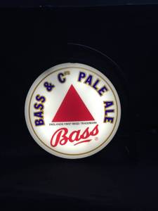 lot 142 image: Bass Pale Ale pub light NIB