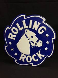 lot 195 image: Rolling Rock tin tacker