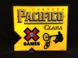 lot 202 image: X-Games Pacifico LED sign