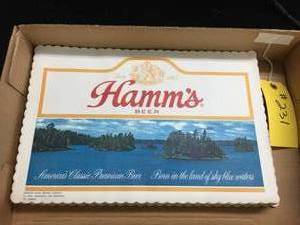 lot 231 image: Approximately 180 Hamms paper placemats