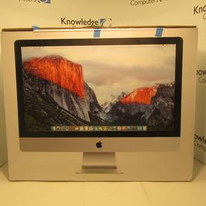lot 1 image: Apple iMac 27in Computer System (All in One)