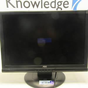 lot 11 image: AOC  22 in LCD Monitor Tested Working