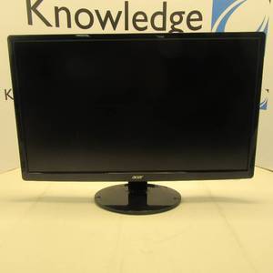 lot 12 image: ACER 24 in LCD Monitor  Tested Working