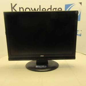 lot 13 image: AOC  22 in LCD Monitor Tested Working