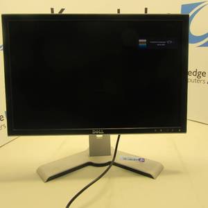 lot 24 image: DELL 22 in LCD Monitor with fully adjustable stand.   Tested Working