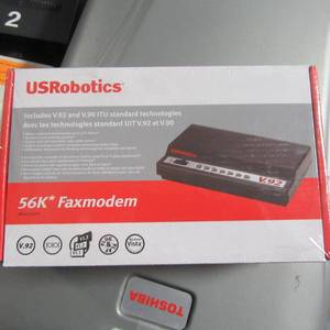 lot 62 image: USRobotics 56K Faxmodem