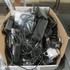 lot 69 image: Box of Misc Power adapters