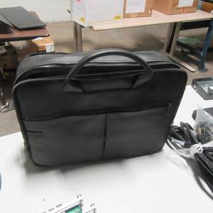 lot 76 image: Leather Laptop Bag