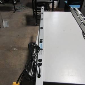 lot 92 image: 6 Foot Power Strip 12 AC plug ins