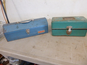 2 Metal Toolboxes