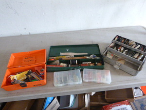 3 Tackle Boxes