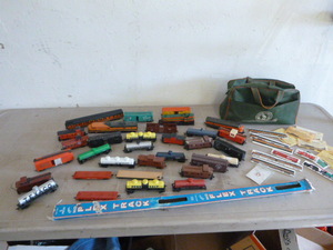 Variety of Toy Train Cars