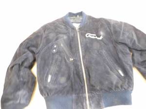 lot 26 image: Harley Davidson Suede Jacket