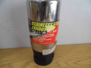 lot 68 image: Stainless Steel Exhaust Tip