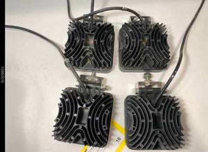 lot 16 image: 12 Volt LED Spot Lights for AutomotiveTruckTractor (set of 4)