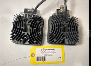 lot 17 image: 12 Volt LED Spot Lights for AutomotiveTruckTractor (set of 2)