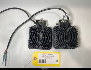lot 19 image: 12 Volt LED Spot Lights for AutomotiveTruckTractor (set of 2)