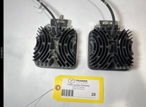 lot 20 image: 12 Volt LED Spot Lights for AutomotiveTruckTractor (set of 2)
