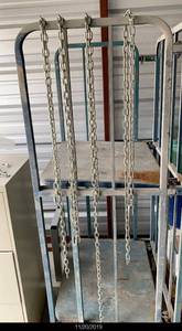 lot 10 image: Load Binders (4), Chains and Steel Drawer