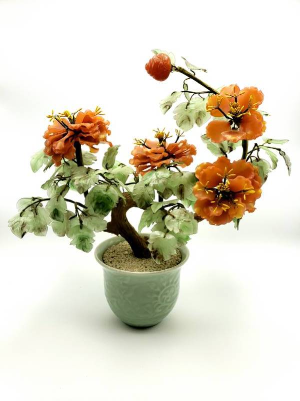 Vintage Mid-Century Modern Chinese Jade Bonsai Tree for Sale in Sauk  Rapids, MN | Online Auction | K-BID