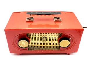 lot 53 image: Cherry Red Zenith Radio R 512V RARE