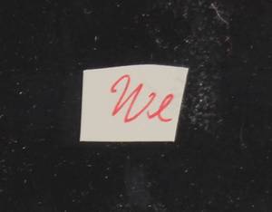 lot 65E image: Gerald R. Ford Hand-Written Word in Custom Framed Display (Authenticated)