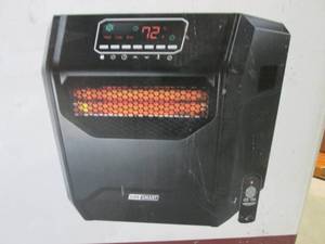 lot 5 image: Life Smart Quartz Infrared Heater O...