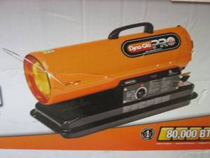 lot 22 image: Dyna-Glo Pro Portable Forced Air Ke...