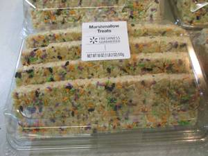 lot 53 image: 6 Trays of Marshmallow Rice Crispy ...